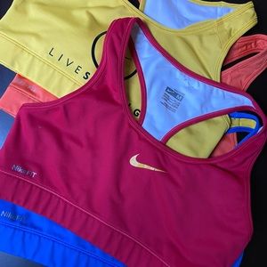 6 Nike Dri-Fit Sports Bras
